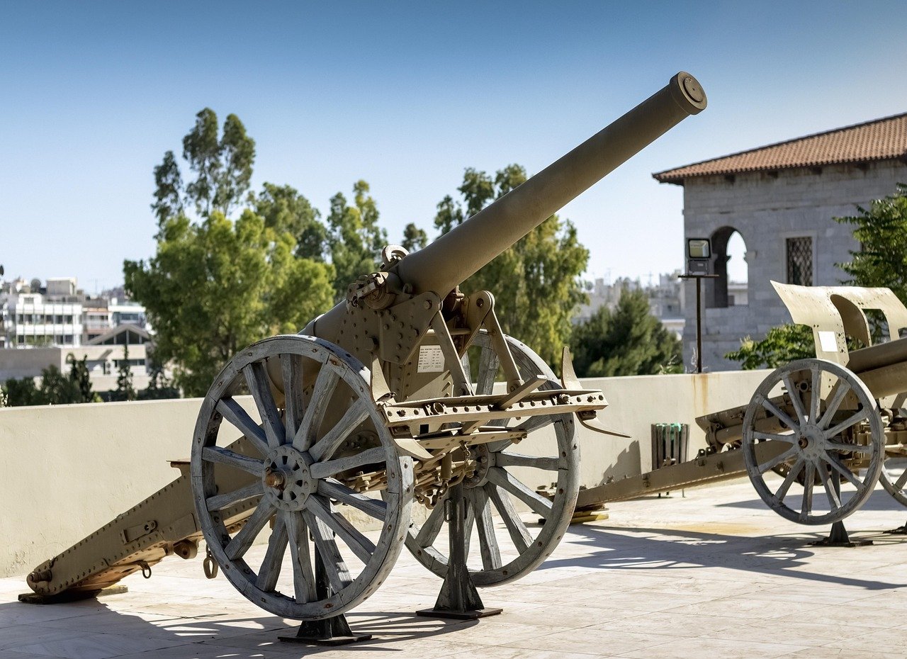 Contact information - mountaineering cannon, пушки, горы, эллада, природа, история, веха, балканские войны, war museum, бабло, exhibit